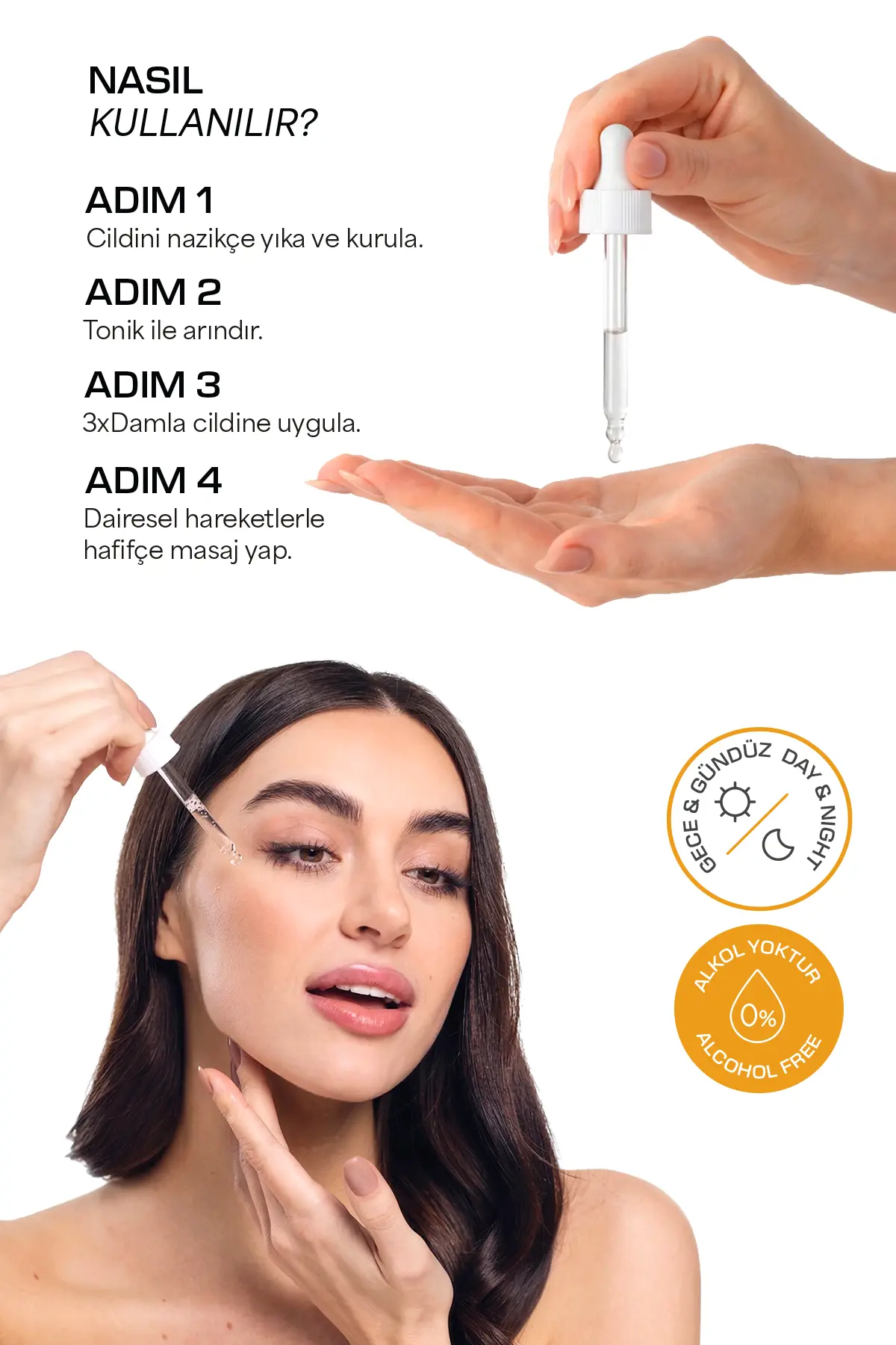 Leke Karşıtı, Aydınlatıcı ve Cilt Tonu Eşitleyici Serum 3IN1 – Even Tone 30 ml