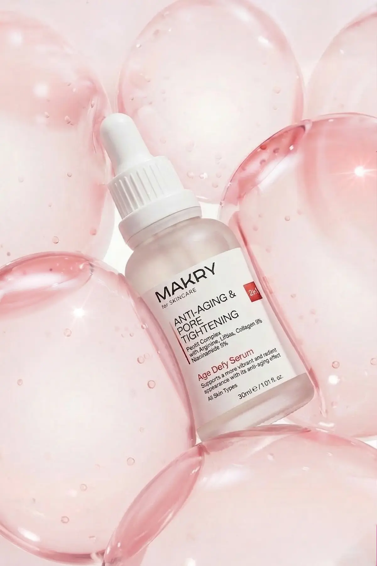 Yaşlanma Karşıtı ve Gözenek Sıkılaştırıcı Peptit Serum 2IN1 – Age Defy 30 ml