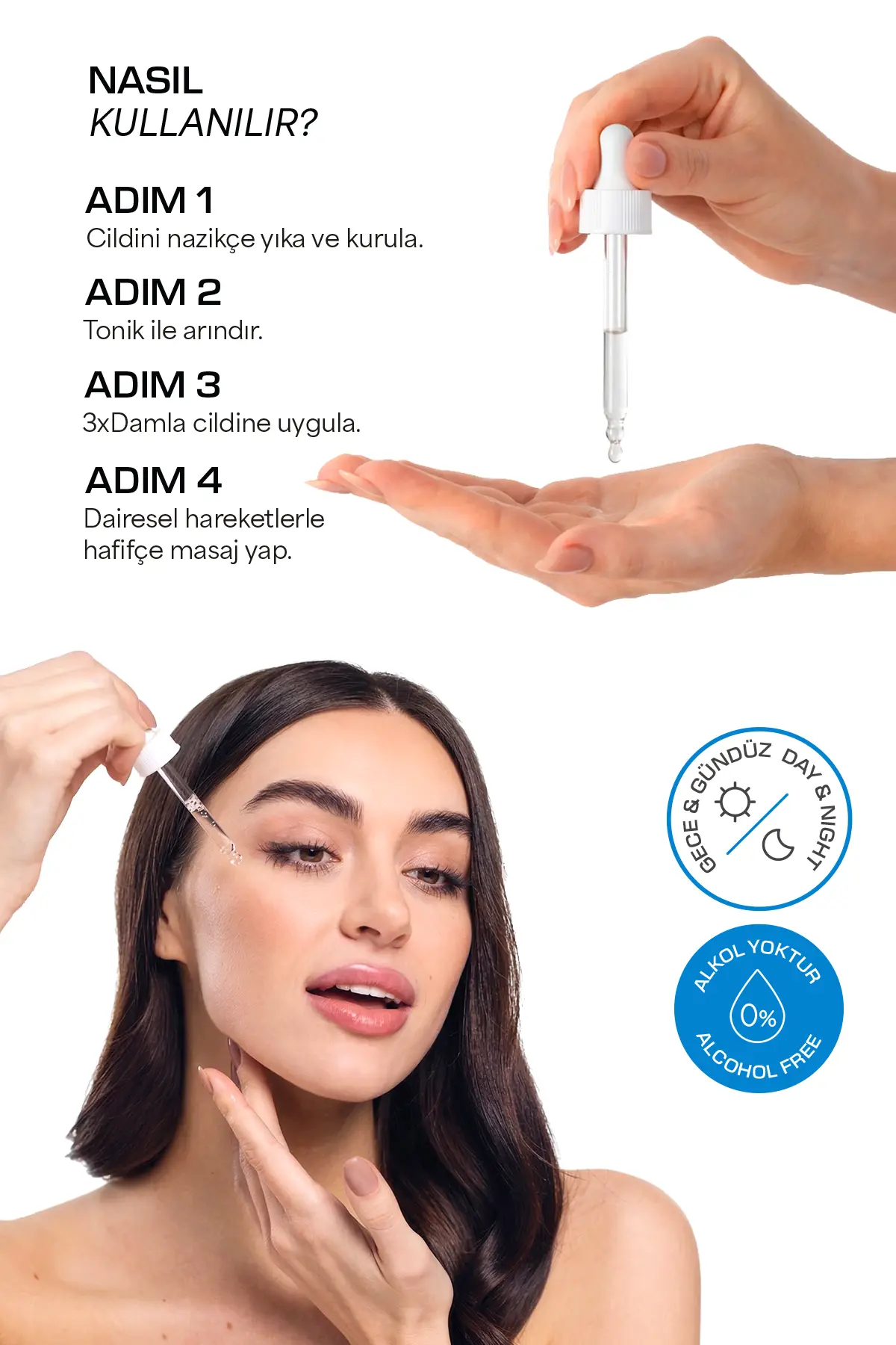 Cilt Bariyeri Güçlendirici ve Yoğun Nemlendirici Serum 2IN1 – Hydra Bloom 30 ml